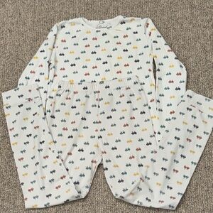 Kids Cotton Pajamas with Colorful Bicycle Print. Sz. 12